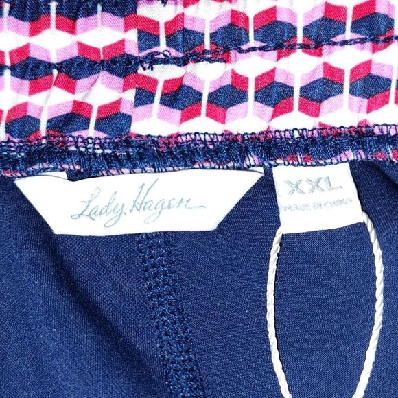 COPY - Lady Hagen Off to the Races 16" Side Rib  Golf Skort Sz XXL NWT - Picture 5 of 11